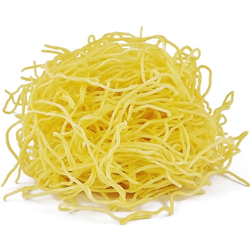 Thin yellow egg Steamed Cantonese style chowmein noodles
